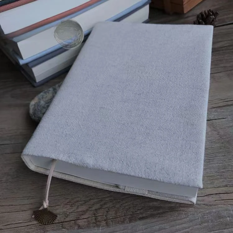 【Simple solid color】Original Handmade A5 A6 Notebook Covers Protector Book Sleeve Crafted Fabric Products Diary Cover，in Stock