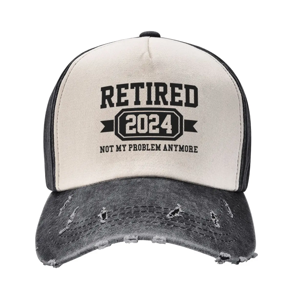 Retired 2024 Not My Problem Anymore, Funny Retirement, Retirement 2024 Baseball Cap Cosplay Girl Men's