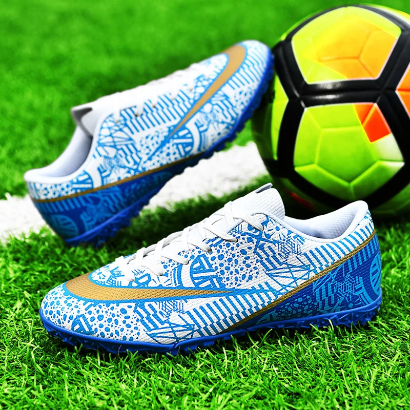 

Autumn Hot Selling Professional Mens Womens Football Shoes Comfortable Soft Sports Shoes Shock-absorbing Supportive Nail Shoes