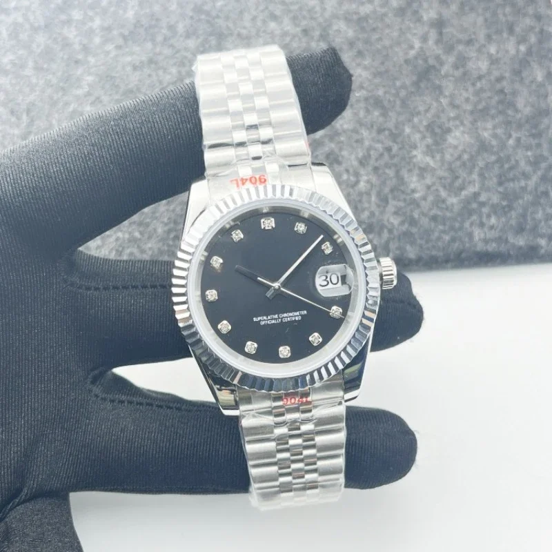 

36mm 39mm Automated Mechanical Watch S Sapphire Glass with NH35 Movement Waterproof Watch Diving Men Watch Steel Strip NEW