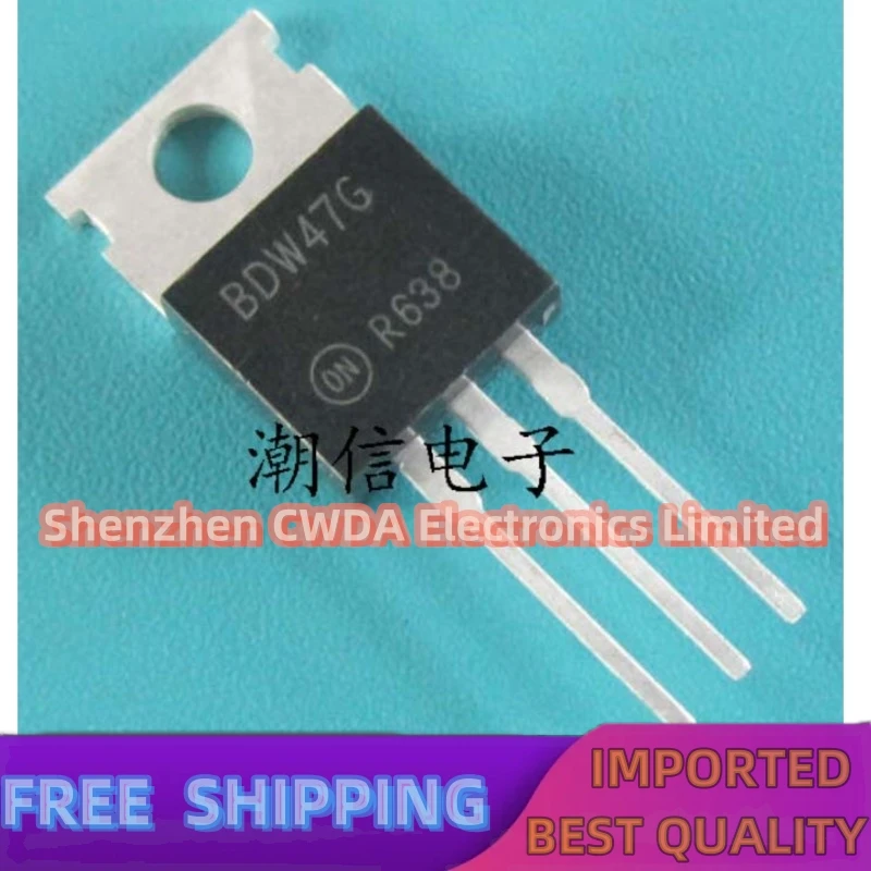 10PCS-20PCS  BDW47 BDW47G  15A 100V    In Stock Can Be Purchased