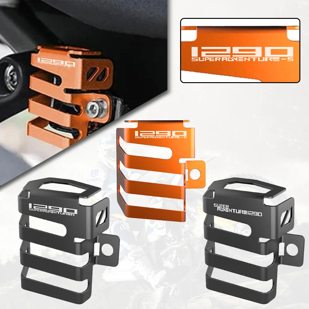 

2025-2021 Motorcycle Accessories For 1290 Adventure 1290 Super Adventure S R ADV 890 DUKE Rear Brake Fluid Reservoir Guard Cover