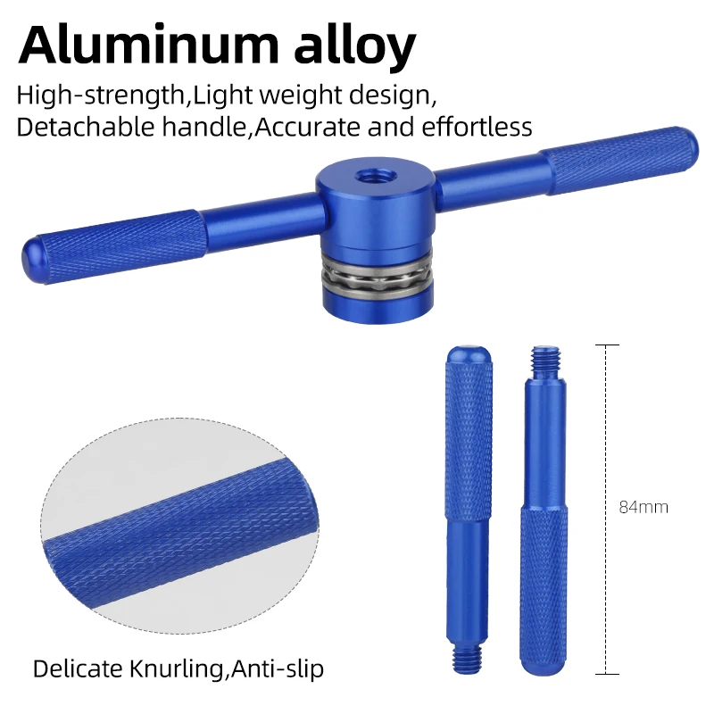 Bike Removal Install Axis Kit Bottom Bracket Bearing Repair Tool Aluminum Alloy Anti-Slip Handle fits BB86/BB30/BB91/BB92/PF30