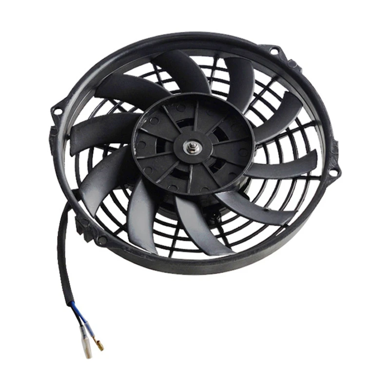 FULL-16 Zoll elektrischer Kühlerlüfter, Auto-Tuning, universeller Lüfter, 12 V, 80 W, Kühlerkühlung, elektronischer Lüfter, Sauggebläse