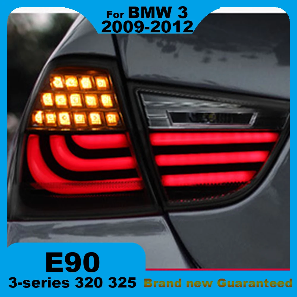 Car Led Rear Tail Lights Assembly For BMW E90 320i 323i 325i 330i 2009 2010 2011 2012 DRL Signal Automotive Brake Driving Lamps