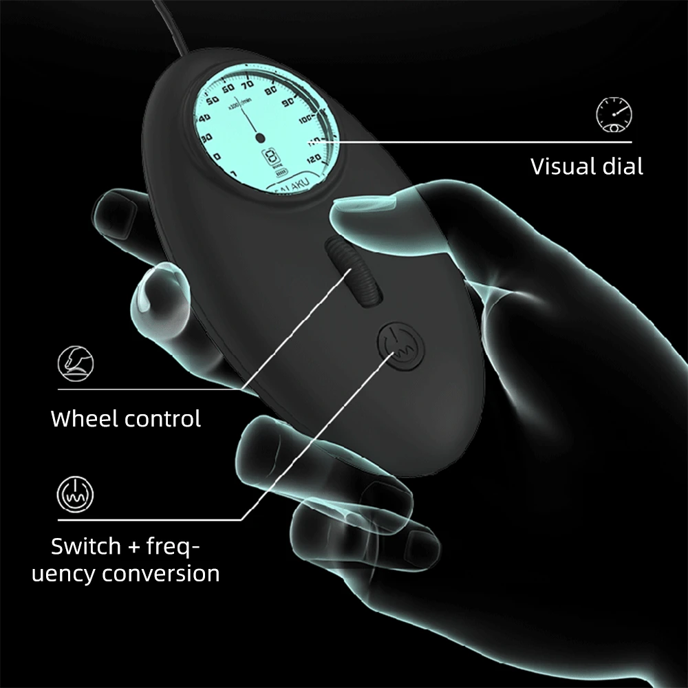 GALAKU 8 Gears Speed Sensor Penis Trainer Vibrator Male Masturbator Glans Exerciser Delayed Ejaculation Sex Toys for Men