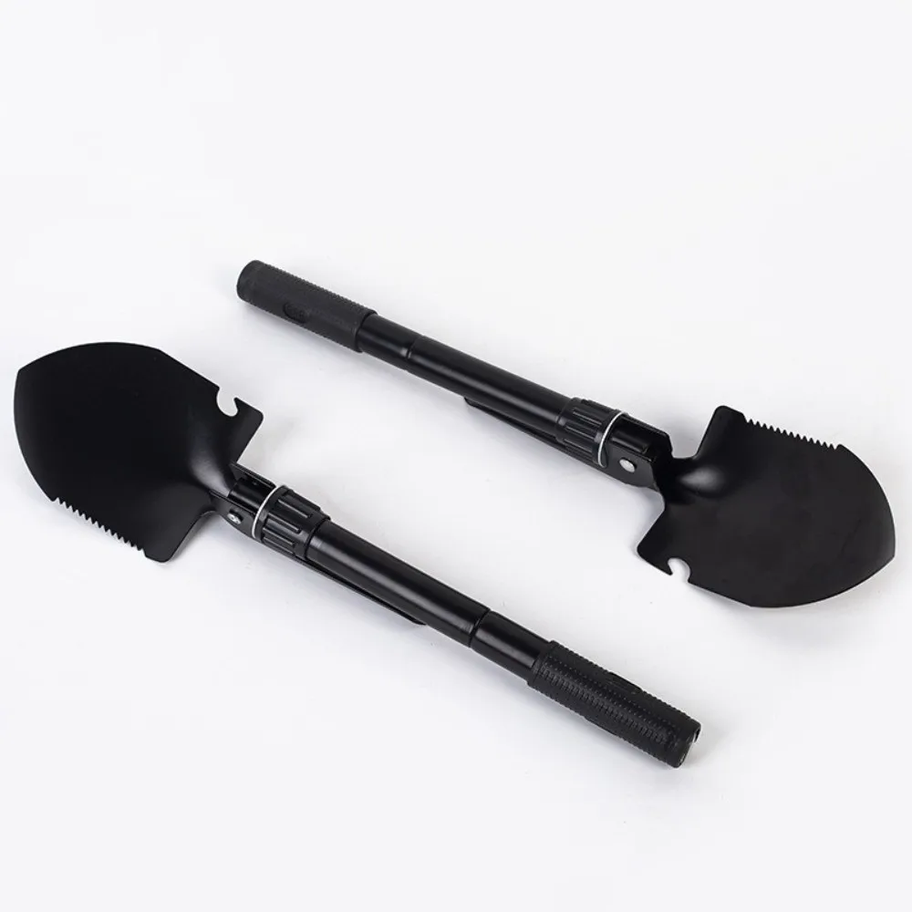 Multi-functional Folding Shovel High Carbon Steel with Storage Bag Portable Shovel Thickened Truck Mounted Shovel Outdoor Field