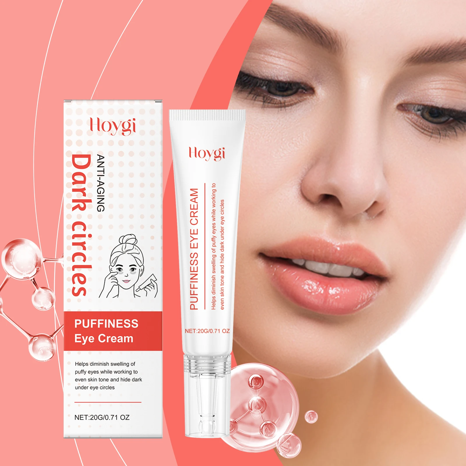 "파크 서클 퍼피니스 아이 크림 – 다크서클 & 언더 아이 트리트먼트, 데퍼핑 아이 크림 포 백, 브라이트닝 포뮬러, 20g