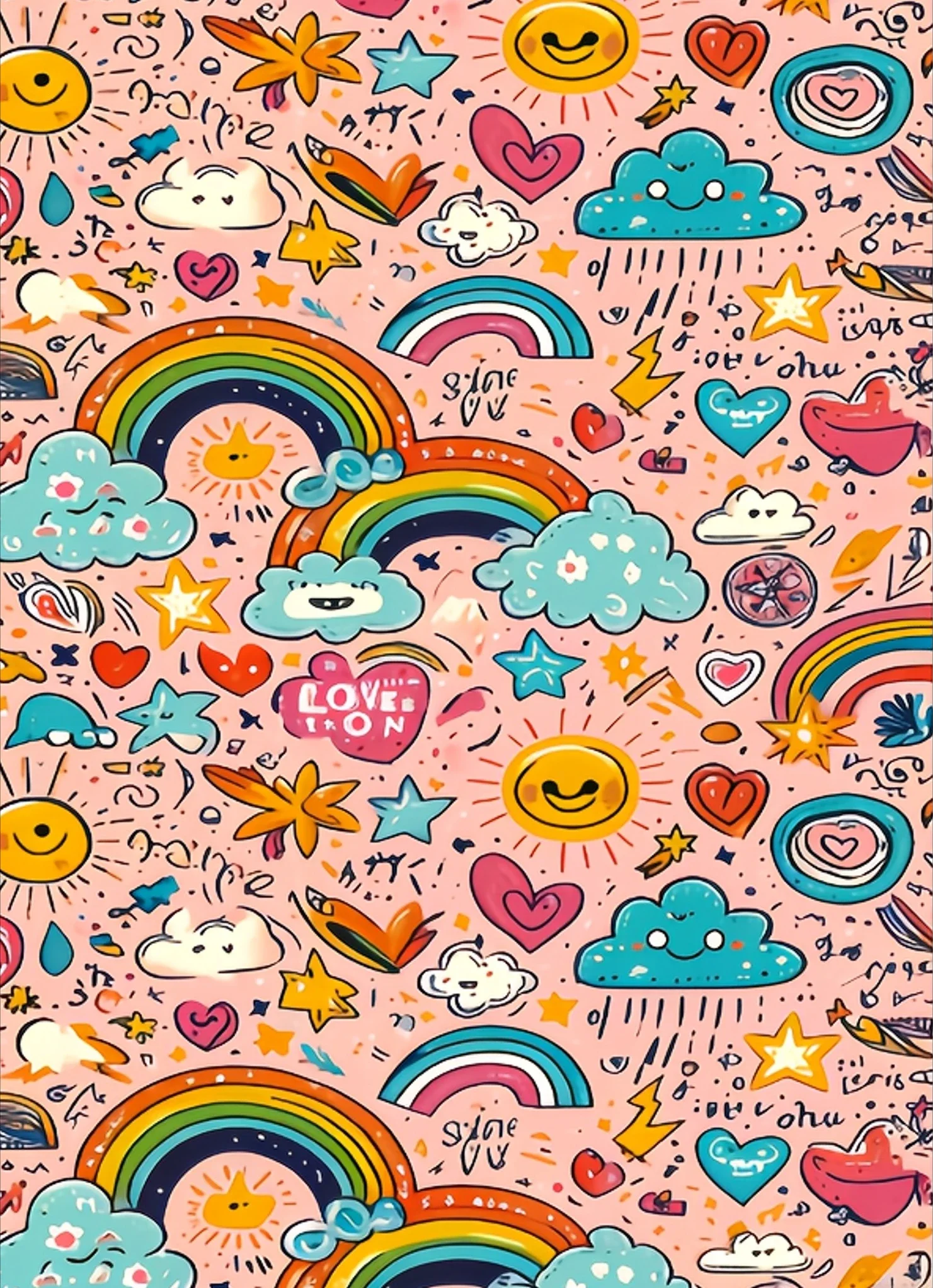 

1000/500/300 Pieces Cloud Rainbow Jigsaw Puzzles Challenging Family Activity Game for Gameroom Bedroom Livingroom Party Gift