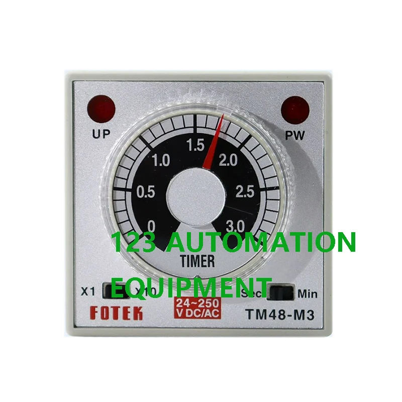 

Authentic New FOTEK TM48-M1 M3 Time Relay Timer Switch Delay