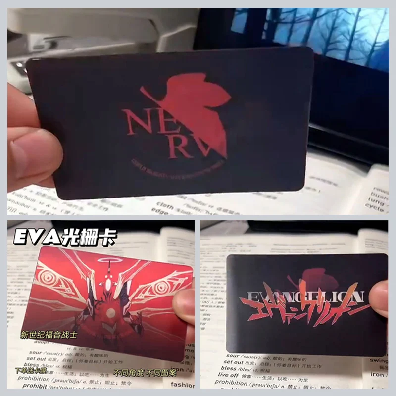 

EVANGELION EVA-01 Raster Card Anime NERV Multi-change Toys Manga Raster Card Postcard Collection Card Figure Fans Birthday Gifts