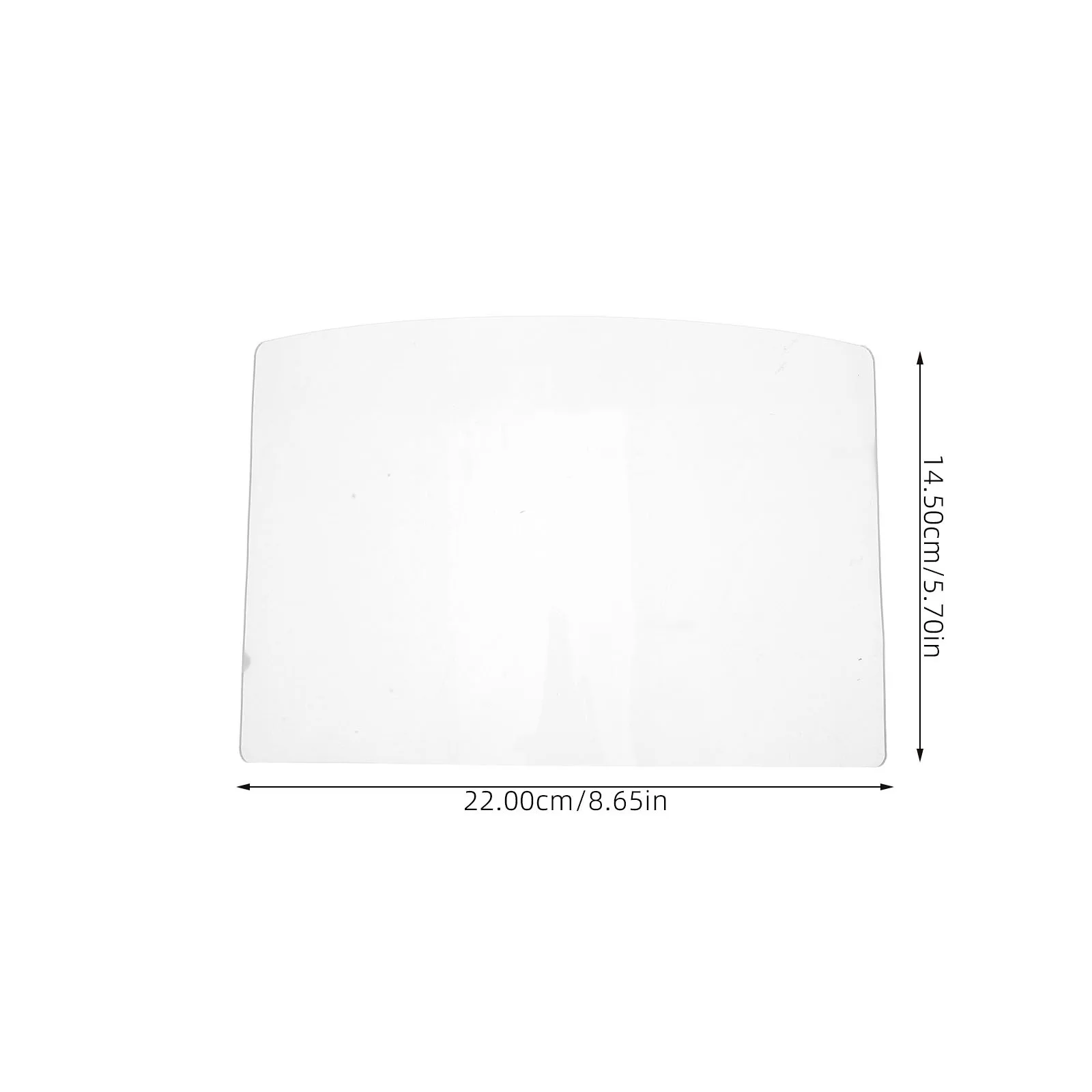 2 Stück staubdichte Sandstrahlschutz-Ersatzlinse für Sandstrahl-Haubendeckel, Bildschirmschutzlinse, leichte Industrie