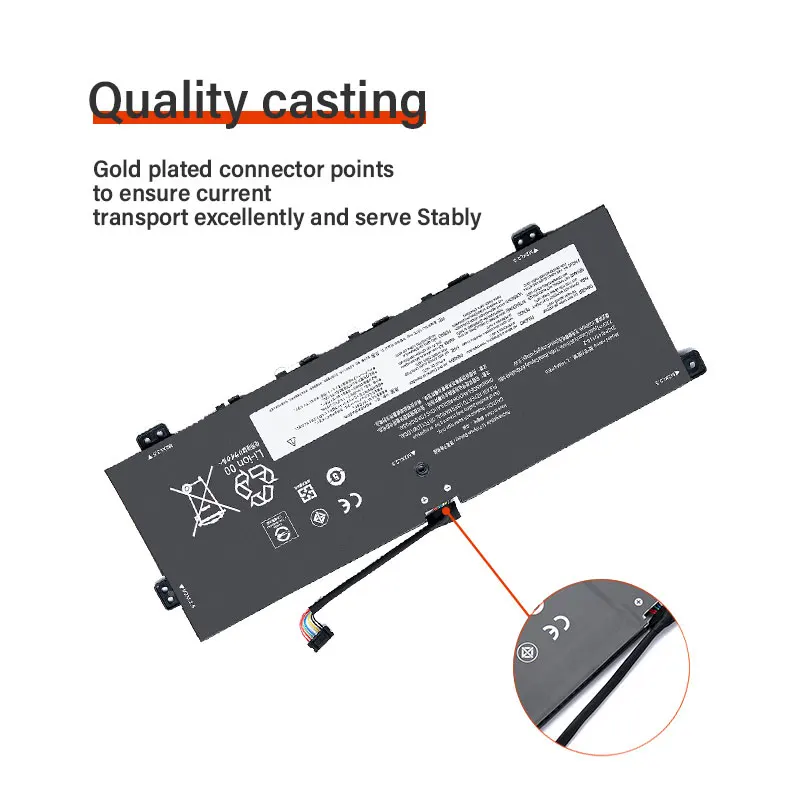 L18M4PE0 L18L4PE0 Laptop Battery For Lenovo Yoga C740-14IML 81TC000JUS Series 5B10W67185 5B10U40210 5B10W67296 51WH