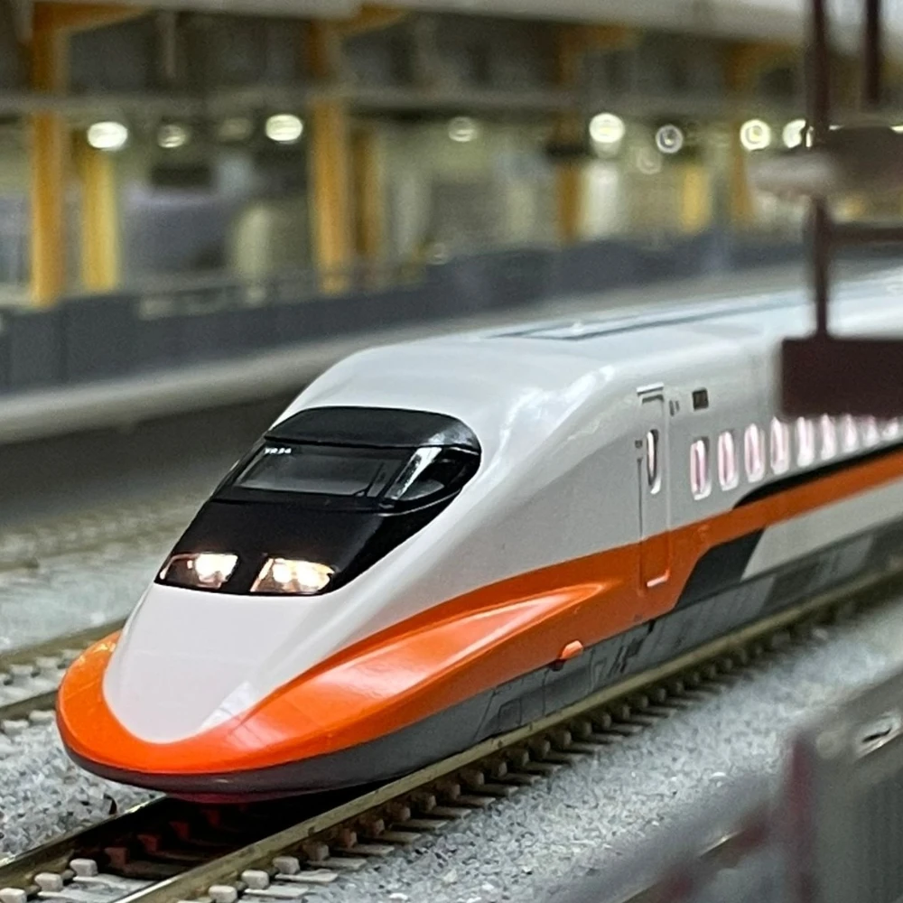 รถไฟจำลอง KATO รุ่น N-type 1/160 หมายเลข 700T ไต้หวัน-แชนเนล ความเร็วสูง ​ ​ รถไฟ 10-1476/1477 ชุดรถไฟ 12 ตอน ของเล่นเด็กผู้ชาย ของขวัญ