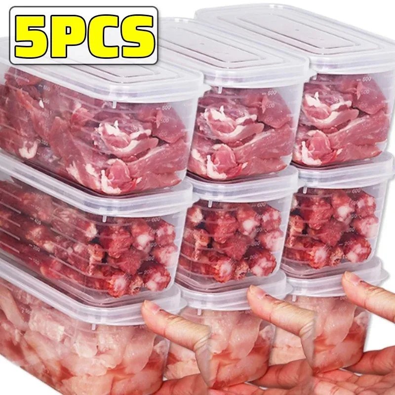 1/3/5 stücke Kühlschrank Lagerung Box Kühlschrank Organizer Frische Gemüse Obst Lagerung Container Lebensmittel Schärfer Box Küche veranstalter