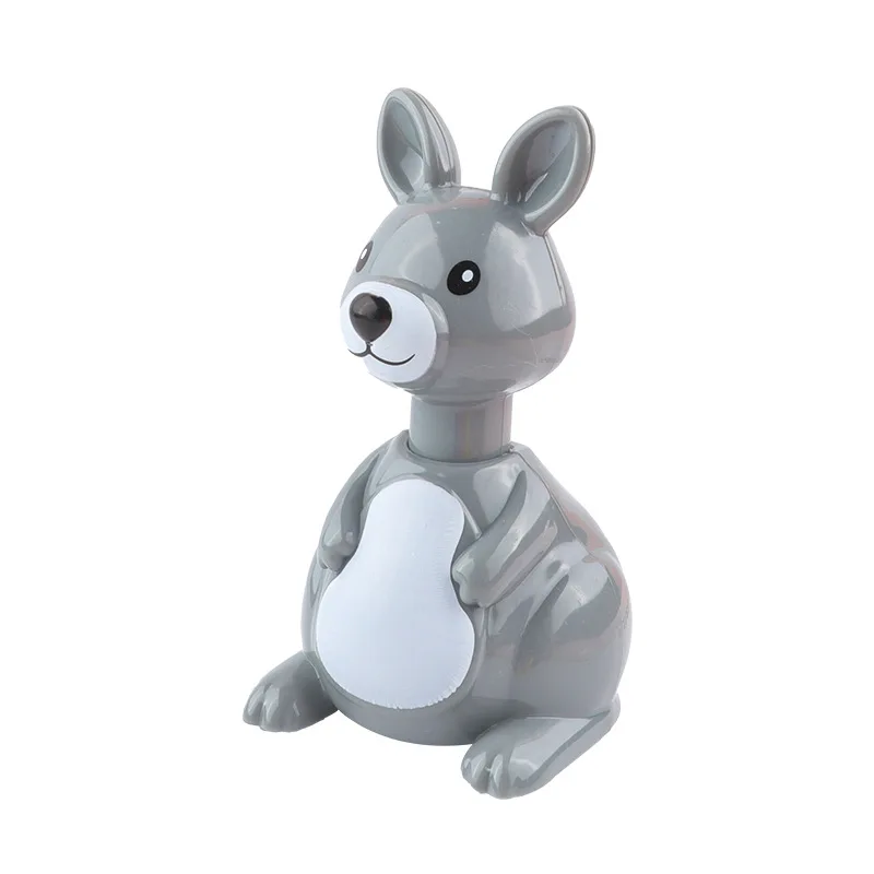어린이 자동차 장난감 프레스 풀백 자동차 귀여운 캥거루 자동차 만화 작은 동물 캥거루 관성 자동차 유치원 생일 선물