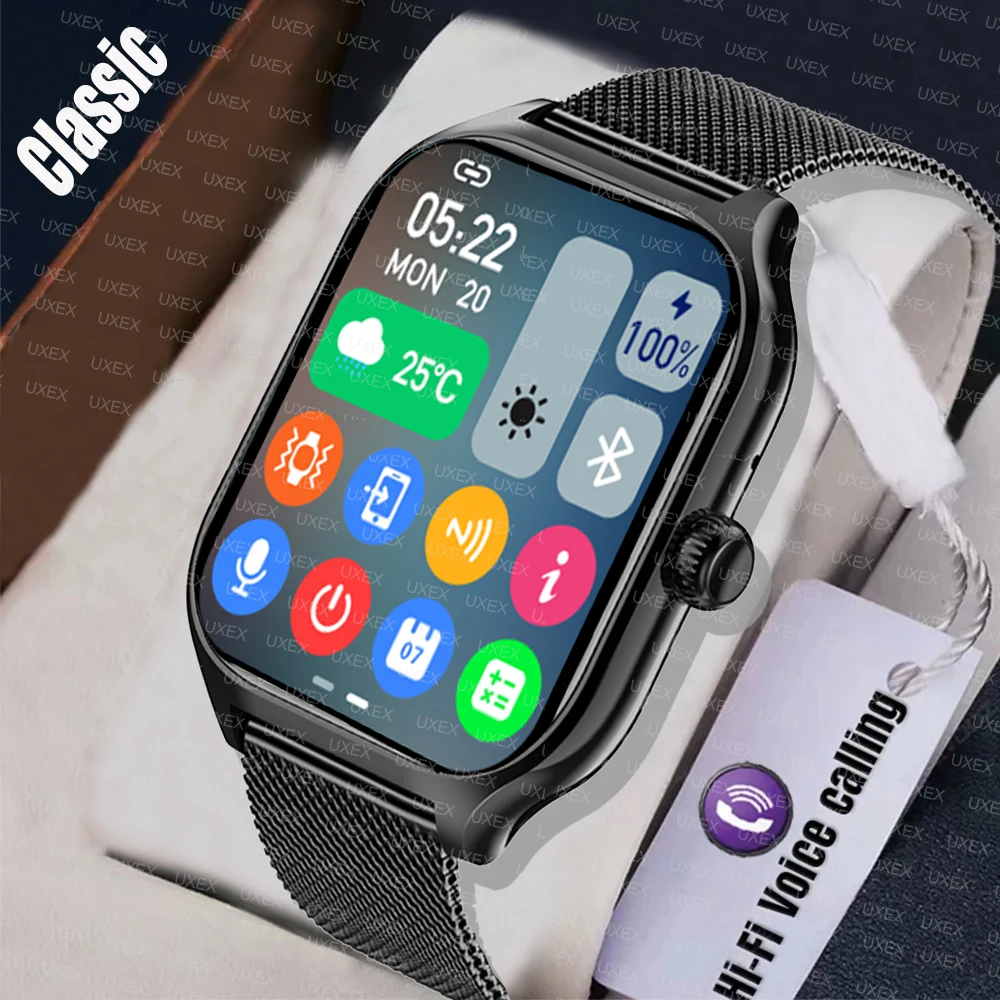 Reloj inteligente de relajación versión Global para hombres y mujeres, llamada Bluetooth, trayectoria de movimiento, seguimiento de salud, reloj deportivo con caras Diy