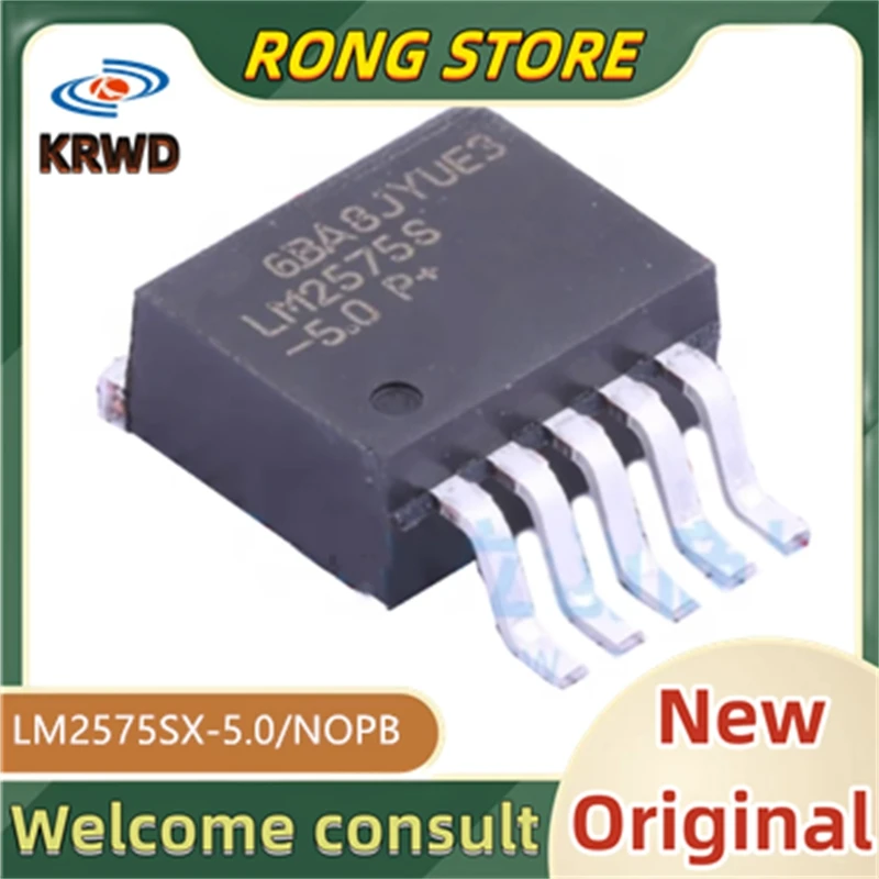 5PCS LM2575S LM2575S-5.0 New and original LM2575SX-5.0/NOPB LM2575SX-5.0 LM2575SX LM2575S LM2575 2575