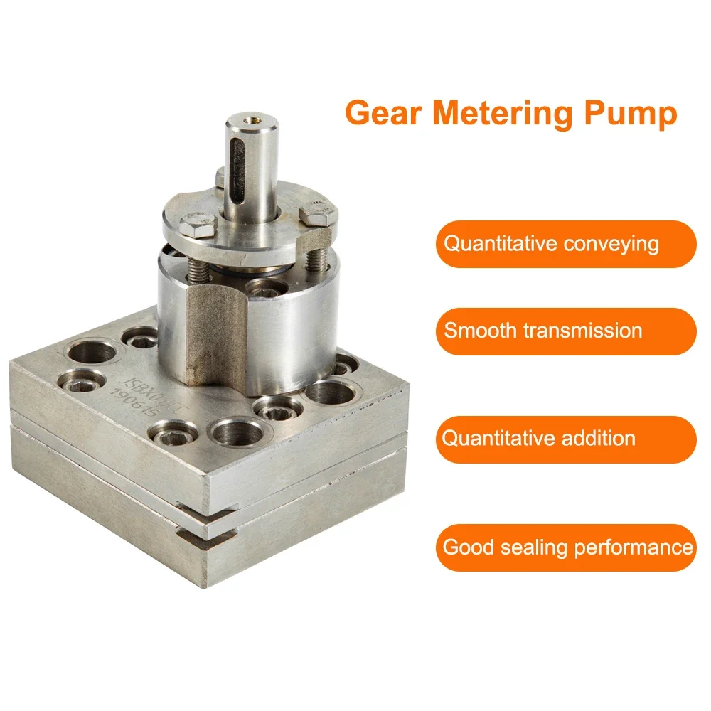 Stainless Steel Polyurethane Hot Melt Glue Dosing Gear Metering Pump