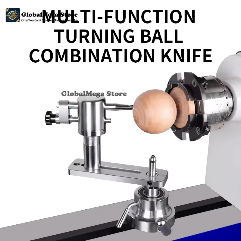 2026 Latest Turning Tool for Woodworking for DIY Round Ball Bead Making for Lathe Turning Ball Combination Knife for