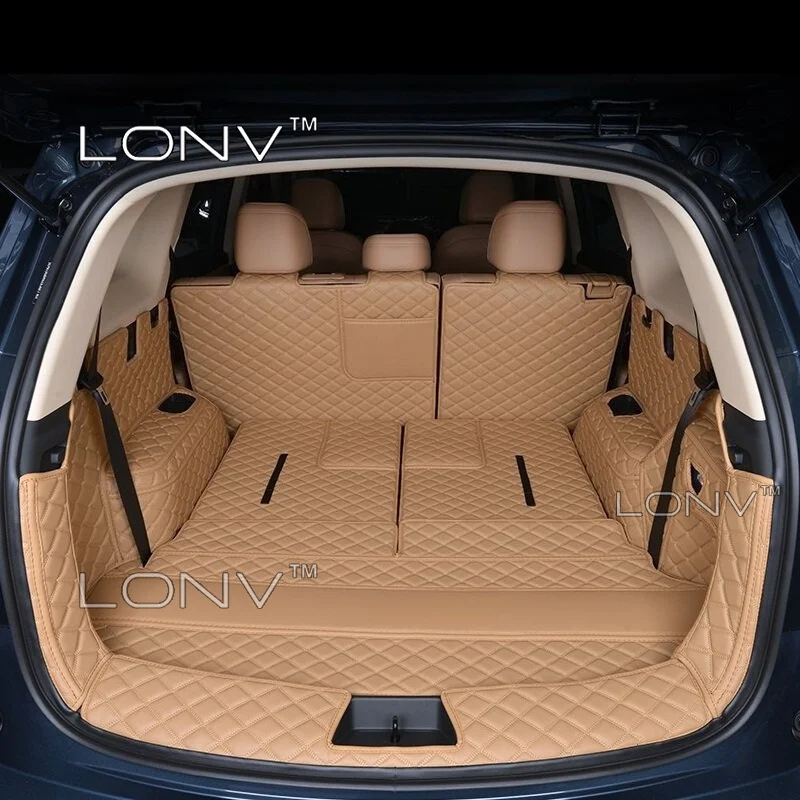 For EVOLUTE I‑SPACE DFSK E5 PLUS Car Floor Mats Carpet Full Cover Trunk Mat Interior Accessories Styling Decorative Accessories