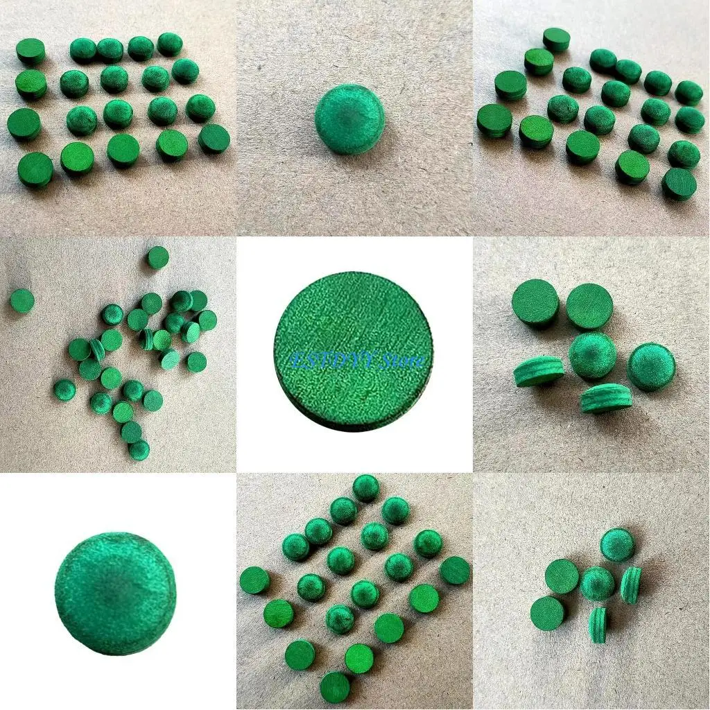 

G6DE Snooker Cue Tip Leather Snooker Cue Tip for Pool Cues and Snooker Snooker Tip