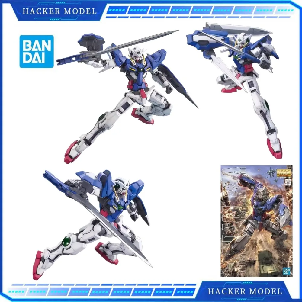 

Bandai MG1/100 Gundam Exia Standard Version Model Kit GN-001 Mobile SuitAction Figure Assembly Plastic Toys for Boys Gifts