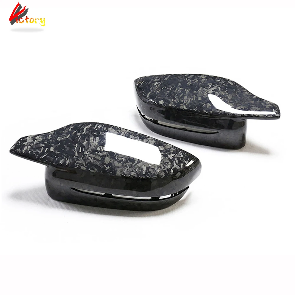 

Real Forged Carbon Rear View Mirror Cover Cap For BMW G20 G22 G30 G11 G12 G14 G15 G16 Left Hand Drive Car Replace Style