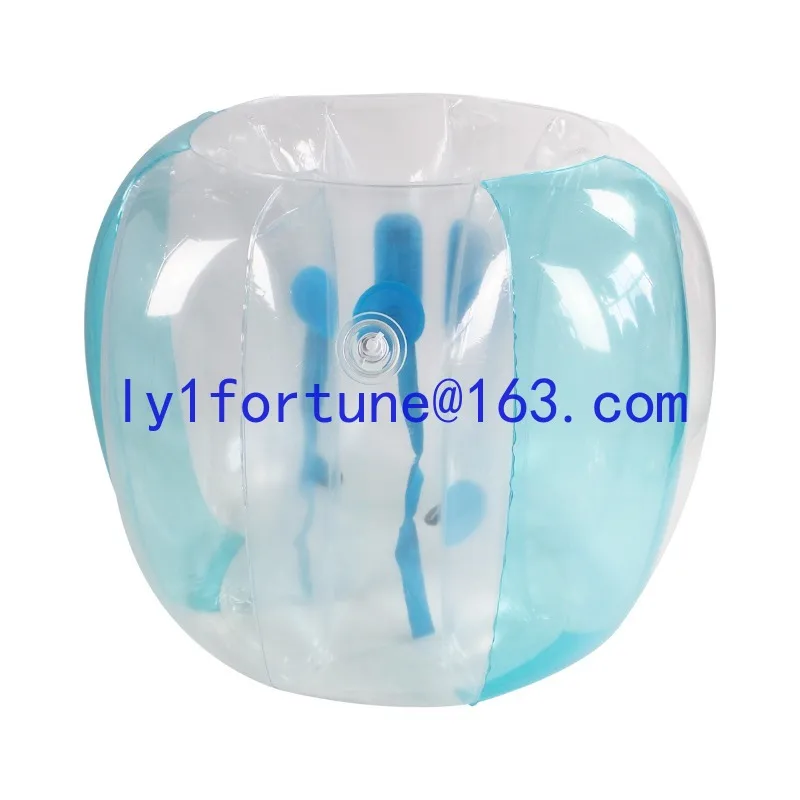Fun sports inflatable bump ball props grass collision, inflatable sumo buffer bubble ball