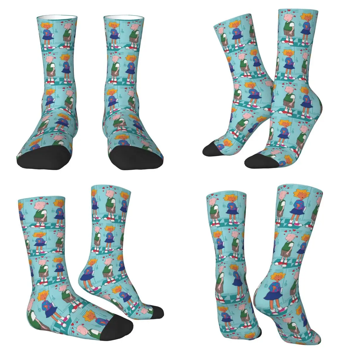 

Носки Doug And Patti, чулки в стиле Харадзюку, всесезонные длинные носки, аксессуары для мужчин и женщин, подарок на день рождения