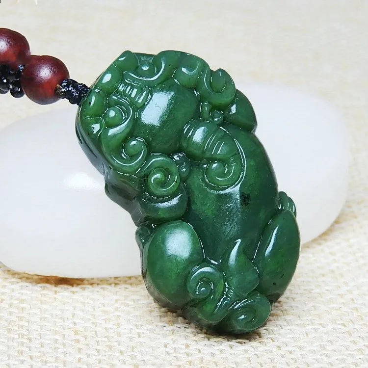 Xinjiang Hetian Jade Jade Pendant for Men and Women Lucky Transfer Joker Pendant Jewelry