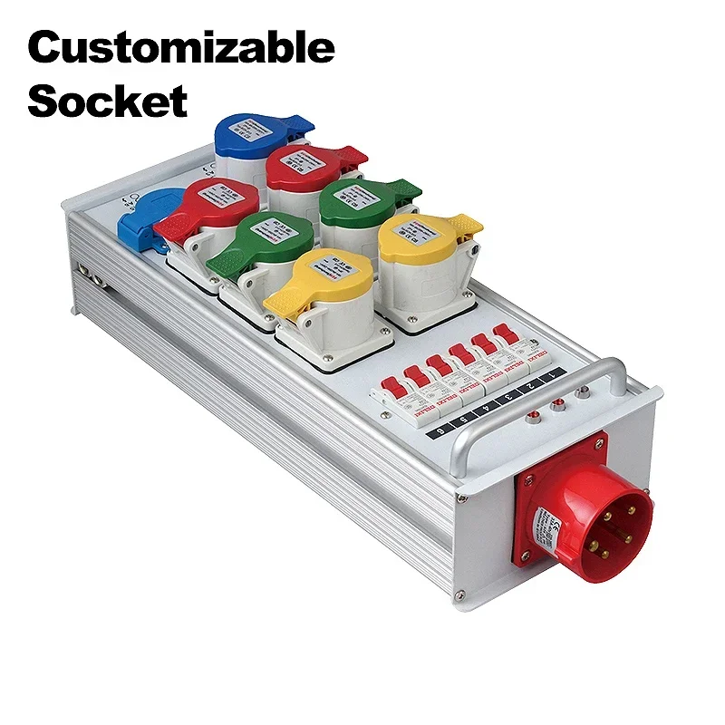 Stage Light Equipment Controller 24way 32a Power distribution cabinet led screen Power Distro Box Audio Circuit