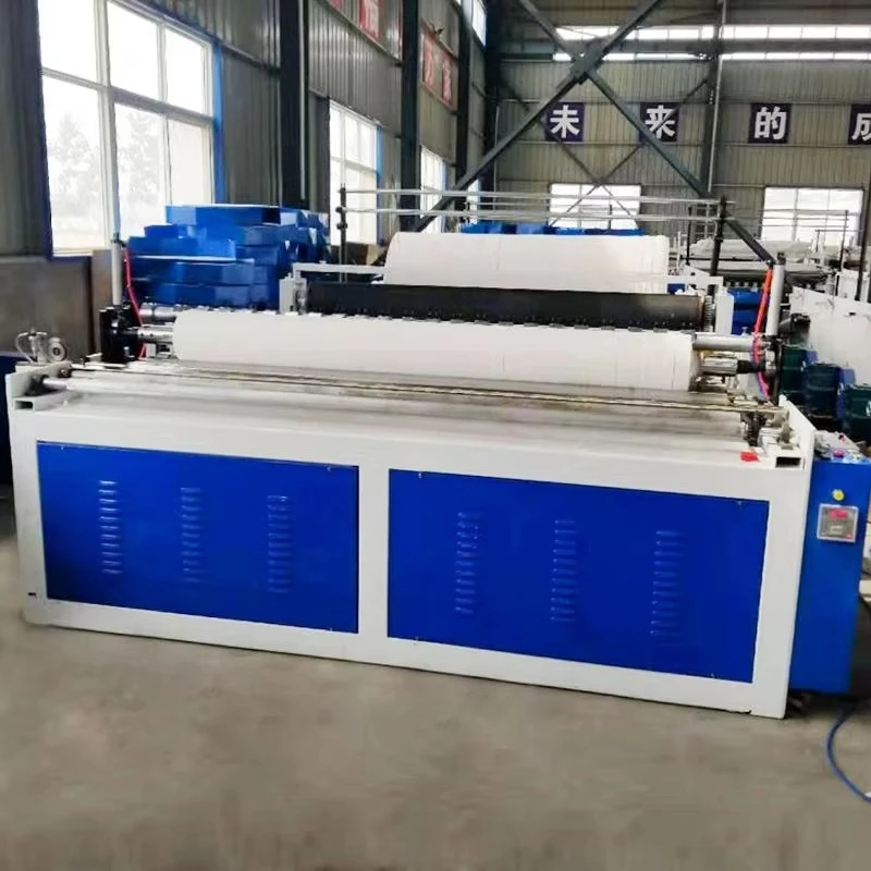 High Speed Fully Automatic Toilet Paper Production Line Toilet Tissue Making Machine with Embossing Toilet paper making machine