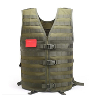 Military Tactical Molle Vest Airsoft Lightweight Gear Load Carrier Vest Camouflage CS Wargame Hunting Adjustable Waistcoat