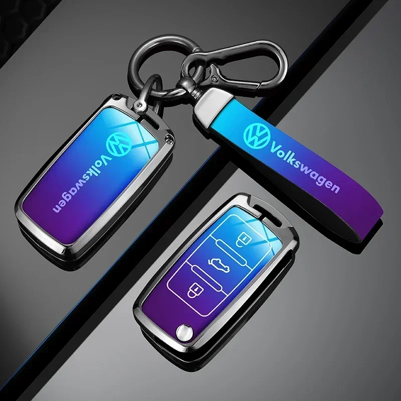 

Car Key Case Full Cover Protection Shell For Volkswagen VW Polo Bora Beetle Tiguan Passat B5 B6 B7 Golf EOS Scirocco Accessories