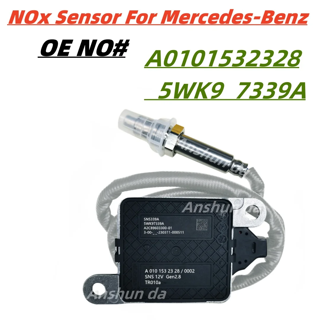 

5WK97339A A0101532328 Original New Nitrogen Oxygen NOx Sensor For Mercedes-Benz DDE Detroit DD13 DD15 DD16