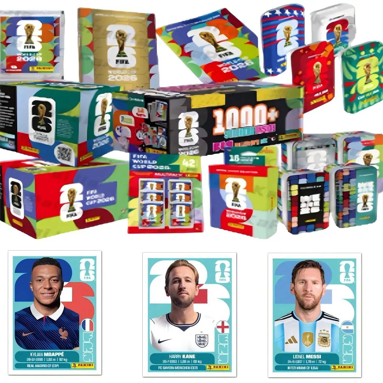 Álbum de Tapa Dura Panini del Mundial FIFA 2026, Edición Limitada Oro y Plata, Colección Oficial de Pegatinas 2026, Regalo de Recuerdo de Fútbol