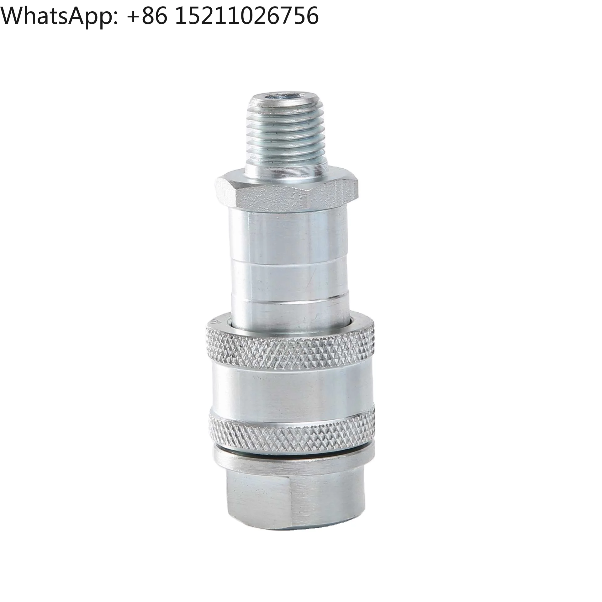 Tipo de parafuso de aço carbono de alta pressão C-604 70 MPA acoplamento rápido hidráulico HPA de 3/8 polegadas