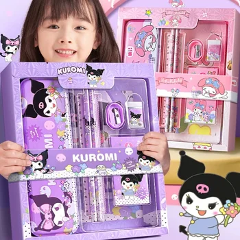 סט כלי כתיבה Sanrio 12PCS Kuromi Cinnamoroll My Melody עטים ...