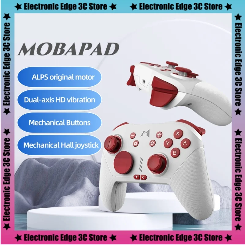 

MOBAPAD Gamepad Mechanical Switch Joystick Mechanical Vibration Game Controller support Switch Game Console Switchs Games