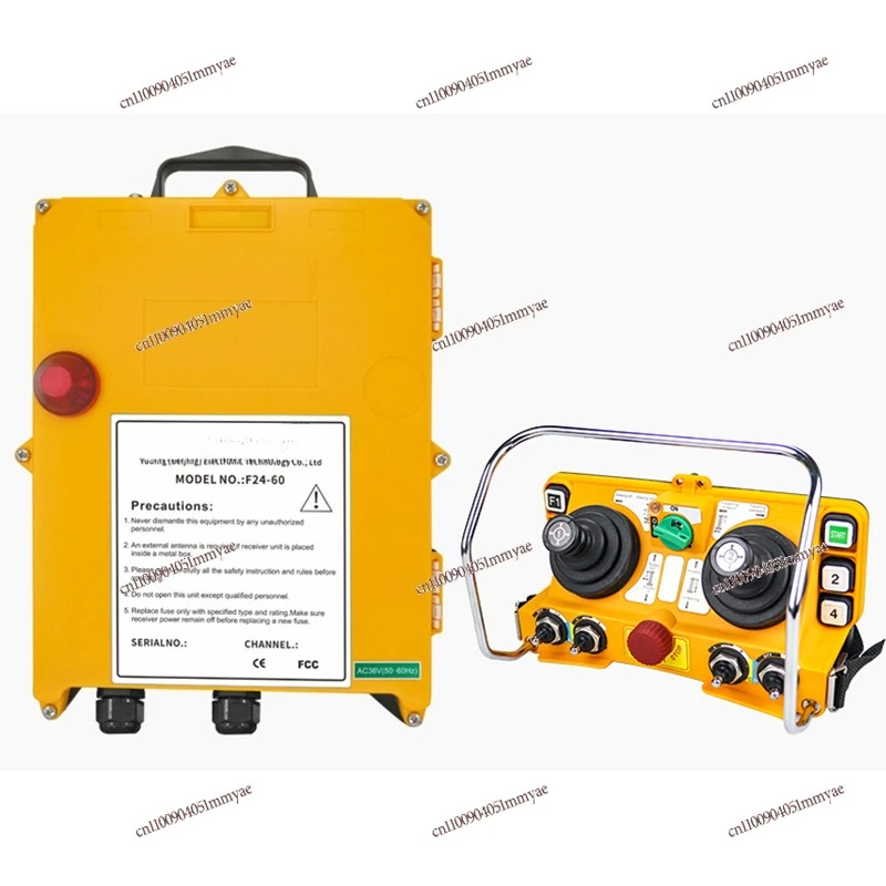 

F24-60 Manufacturer Industrial Joystick Wireless Crane Radio Remote Control for Tower Crane
