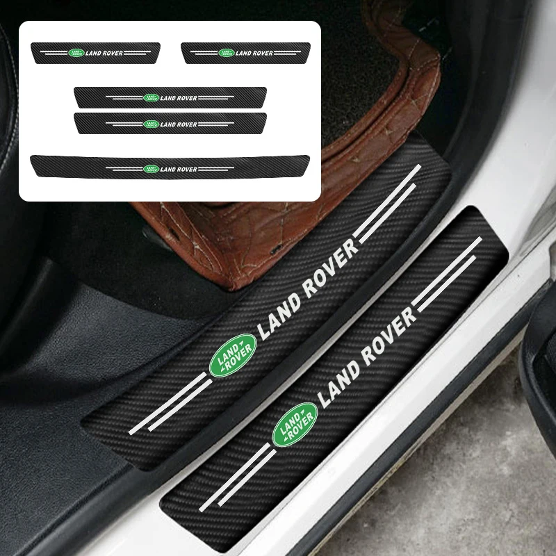 

Car Door Sill Scuff Plate Anti-scratch Sticker Protector Strip For Land Rover Range Rover Evoque 3 Freelander1 Velar Accessories