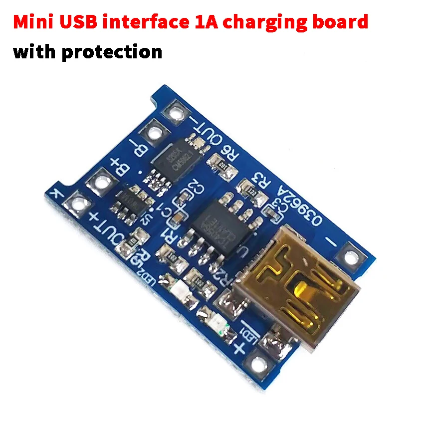 10pcs Micro MINI Type c USB 5V 1A TP4056 Lithium Battery Charger Module Charging Board Equipped with current protection