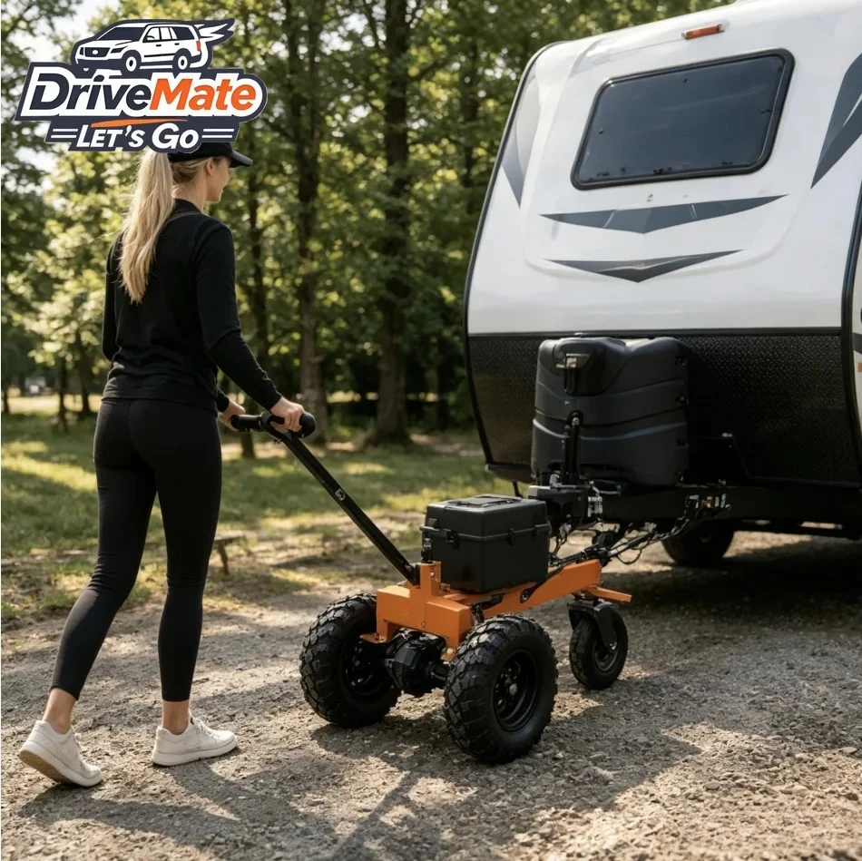 24V/48V Powered Trailer Mover Heavy Duty 2866-8000LBS Electric Dolly with 2