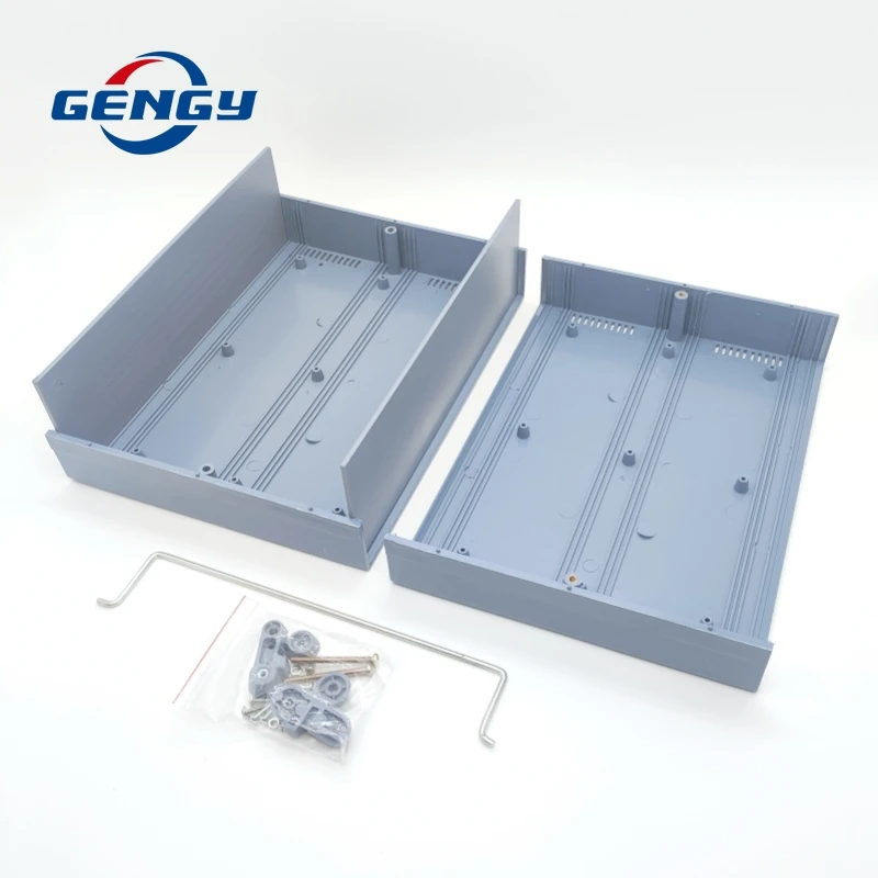 Enclosure Case Plastic Box 255x190x80mm Circuit Board Project Electronic DIY Wire Junction Boxes with Screws 1PCS