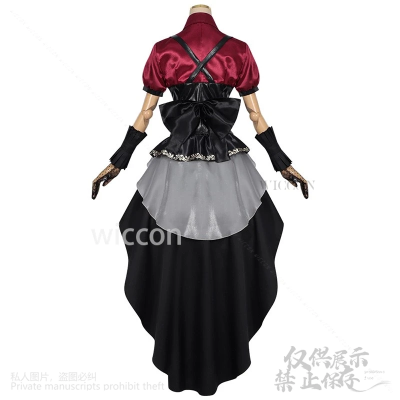 Réplique BanG de jeu d'anime Costume Cosplay Togawa Sakatm, c'est MyGO!!! Perruque de Robe Lolita de Style Gothique Personnalisée, pour Fille et Femme