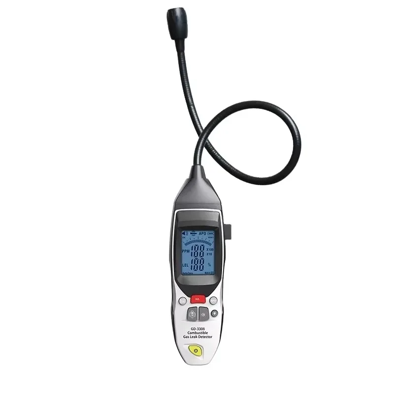 GD-3308 Combustible Gas Detector Natural Gas Methane LPG Liquefied Petroleum Gas Leak Tester