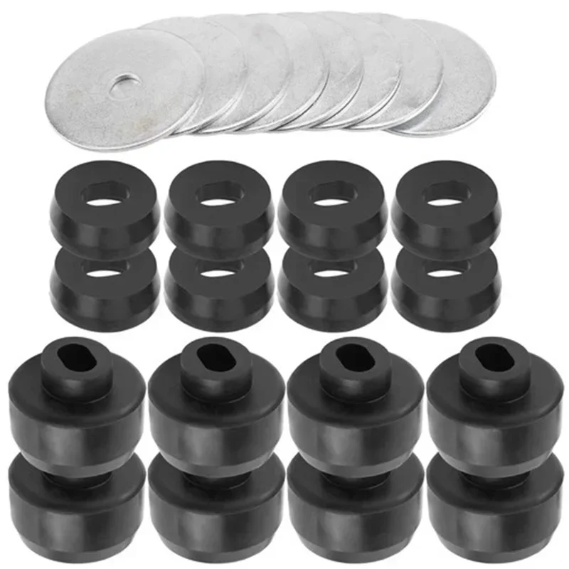 

7-141 Body Cab Mount Bushing Kit Compatible for S-liverado 1500 2WD/4WD 1999-2014