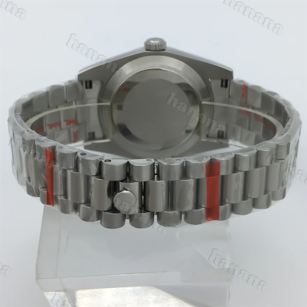 BLIGER NH35A PT5000 36 мм/39 мм Автоматические мужские часы с градиентом, синий, красный, зеленый циферблат, браслет из полированной стали