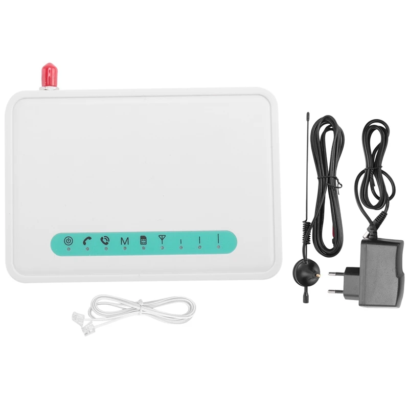 

A47U Fixed Wireless Terminal Quad Band GSM SIM Card Phone Line Desktop Caller Dialer GSM850/900/1800/1900MHZ EU Plug